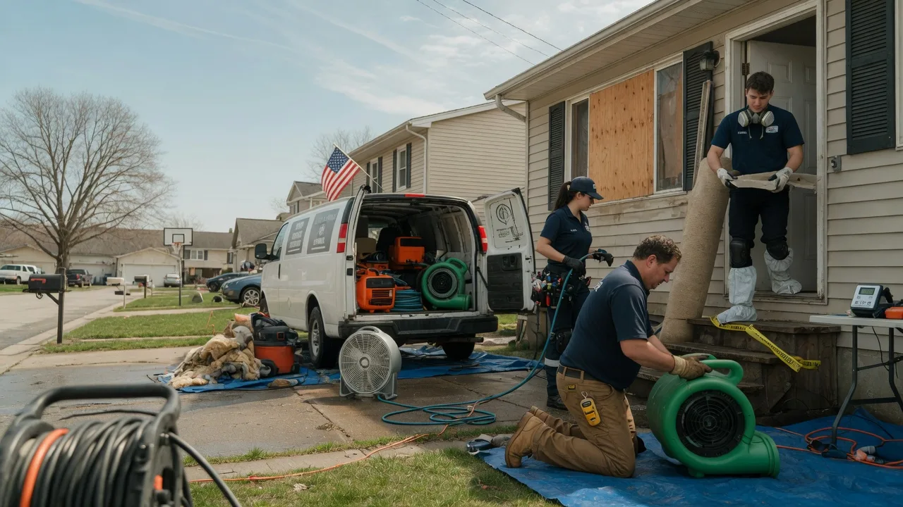 Water Damage Restoration in Rillton, PA near me